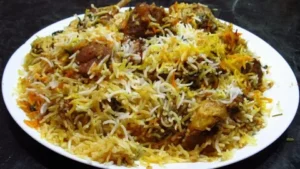 Mutton Dum Biryani (Hyderabadi style)
