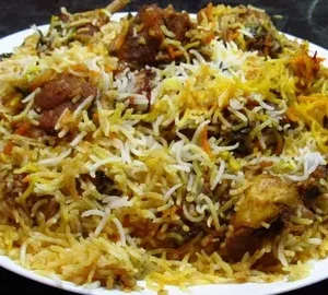 Mutton Dum Biryani (Hyderabadi style)